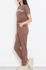 Jogger Eşofman Takımı Acıkahve - 16601.5238.