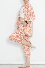 Kimono Takım Beyazturuncu - 152342.701.