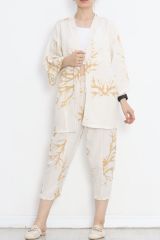 Kimono Takım Beyazbej - 152342.701.
