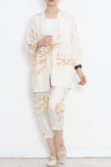 Kimono Takım Beyazbej - 152342.701.