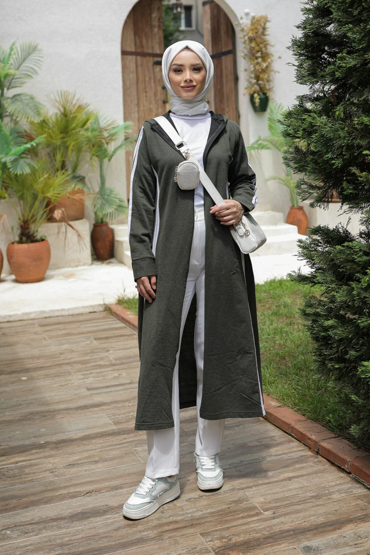 Şeritli Ferace Haki - 20343.1778.