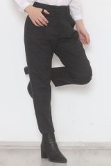 Desenli Pantolon Siyah - 24210.683.