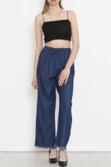 Paça Püsküllü Pantolon Koyumavi - 152477.299.