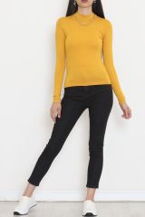 Yarım Yaka Body Hardal - 16526.1840.