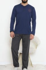 Düğmeli Erkek Pijama Takımı  Lacifüme - 17371.1048.