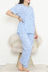 Büyük Beden Rotasyon Pijama Takımı Bebemavi - 400.1287.