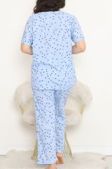 Büyük Beden Rotasyon Pijama Takımı Bebemavi - 400.1287.