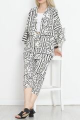 Kimono Takım Ekrusiyah - 152342.701.