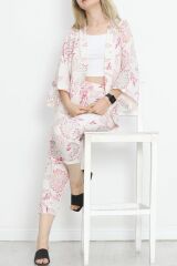 Kimono Takım Beyazfuşya - 152342.701.