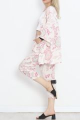 Kimono Takım Beyazfuşya - 152342.701.