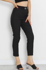 Beli Lastikli Pantolon Siyah1 - 20878.683.