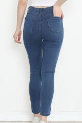 Dar Paça Kot Pantolon Mavi - 18232.1431.