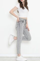 Boyfriend Kot Pantolon Gri1 - 18224.1431.