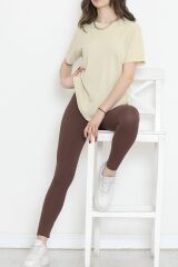 Crep Tişört Bej - 152431.275.