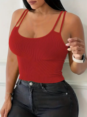 Kadın çift Askılı Kaşkorse Crop