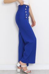 Düğme Detaylı Pantolon Saks - 20826.683.