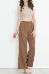 Beli Pensli Palazzo Pantolon Kahve - 20856.683.