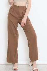Beli Pensli Palazzo Pantolon Kahve - 20856.683.