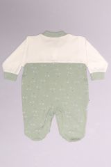 1-6 Aylık Bebek Tulum Beyazmint - 02271.1803.